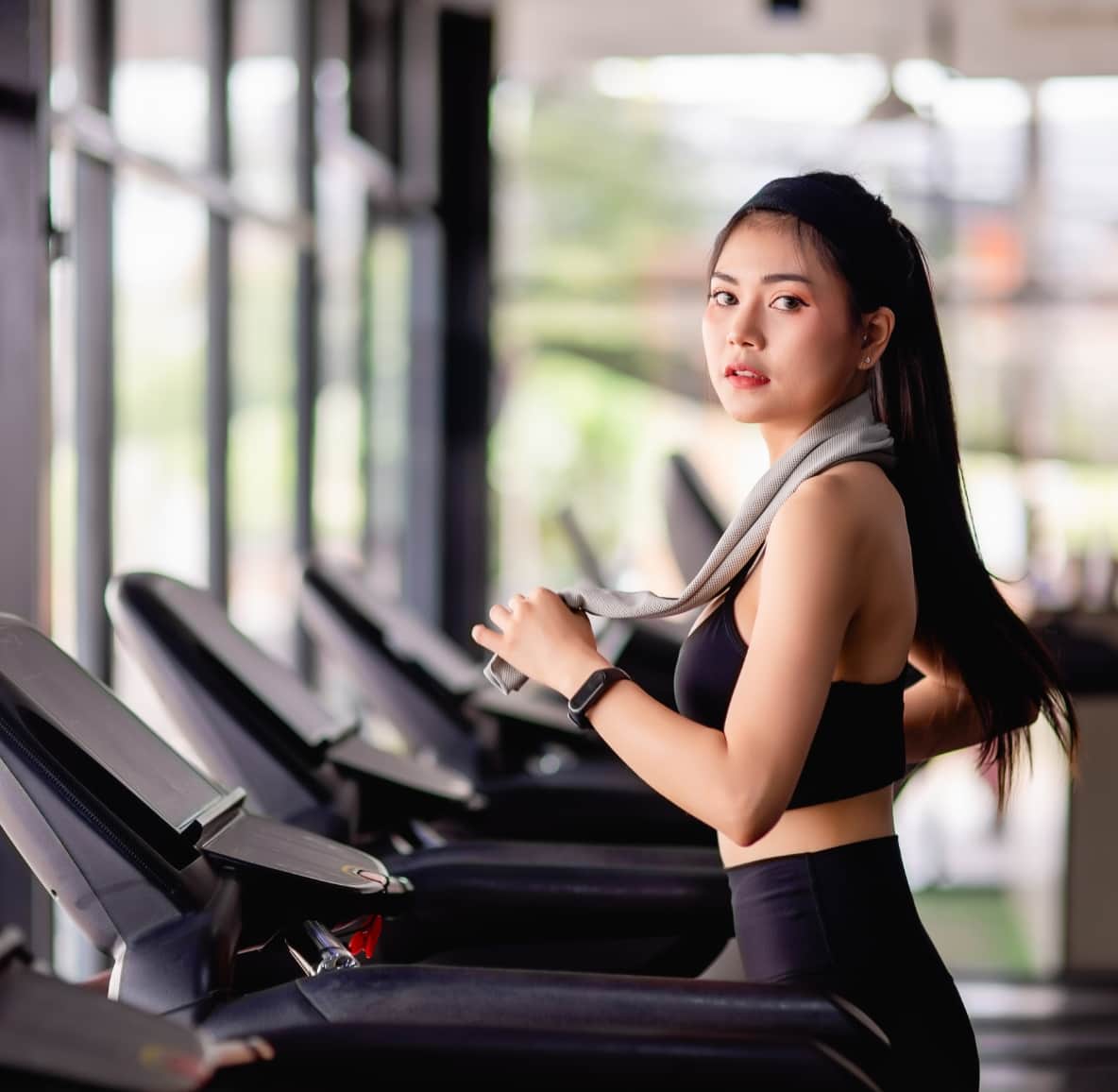 girl-on-treadmill Rehabilitation Physiotherapy Be Active Studio